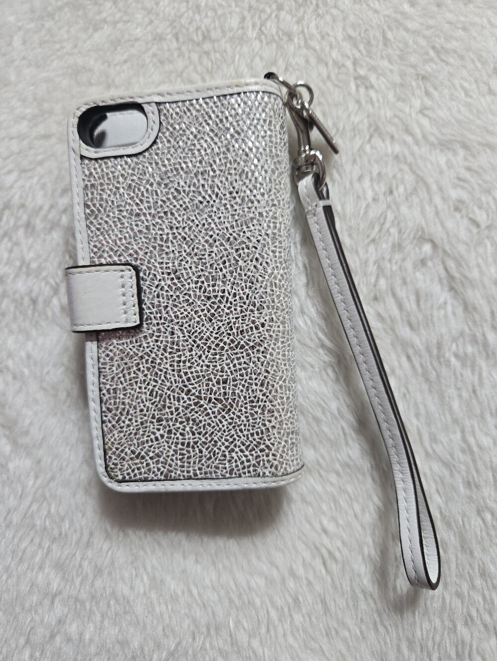 Coach Shimmery Wallet Phone Case Y2K NEW Fits Standard IPhone/Blackberry